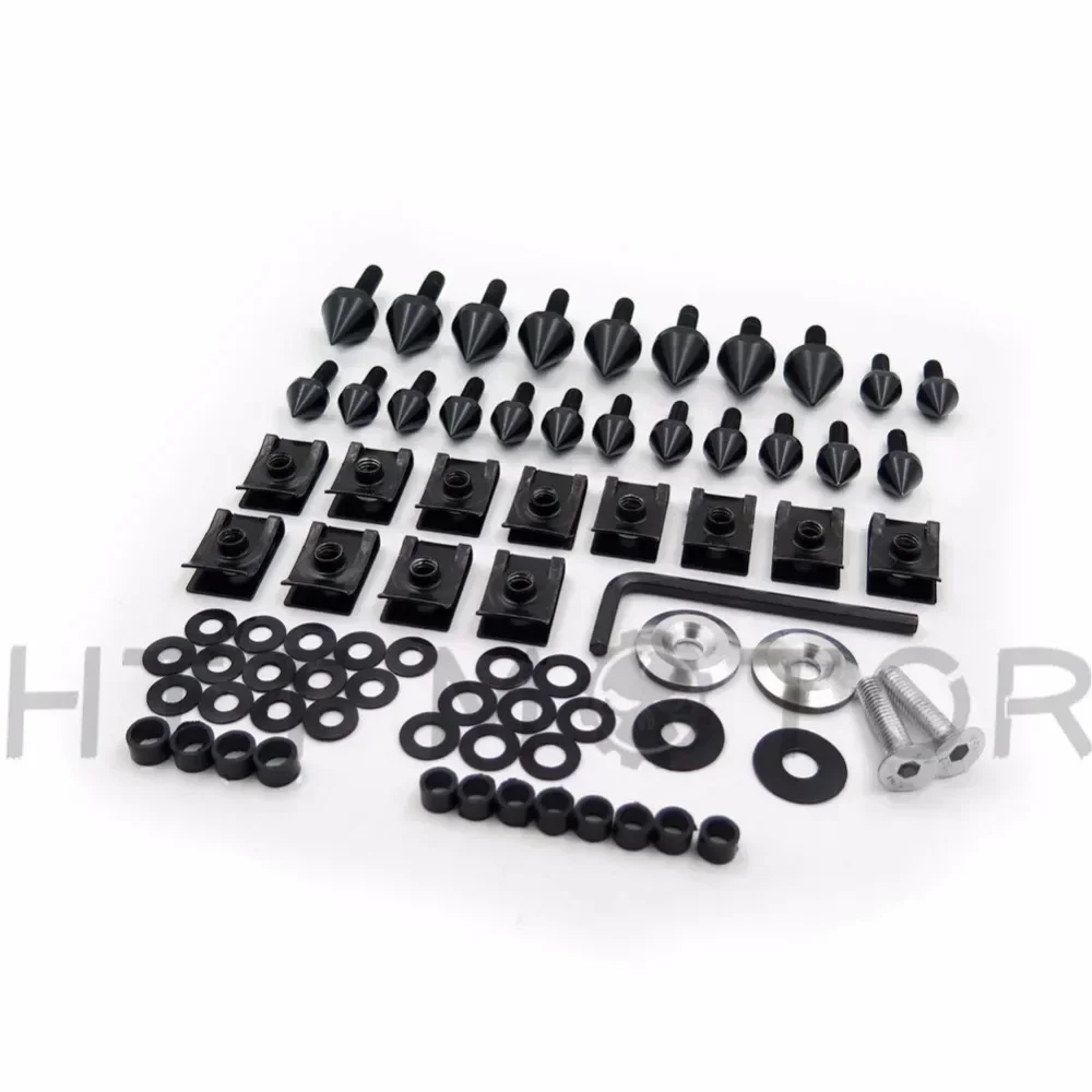 

Spike/Flat Fairing Bolts Kit for 1998-2002 Kawasaki Ninja ZX6 ZX6R 1998-2003 ZX9R Aftermarket Motorcycle Accessories & Items