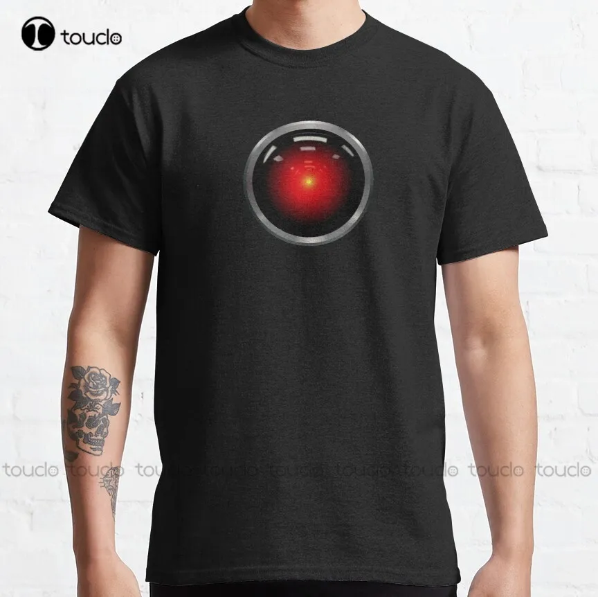 Hal 9000 Classic Hal 9001 2001 Space Odyssey T-Shirt Black Tshirt For Women Custom Aldult Teen Unisex Digital Printing Xs-5Xl