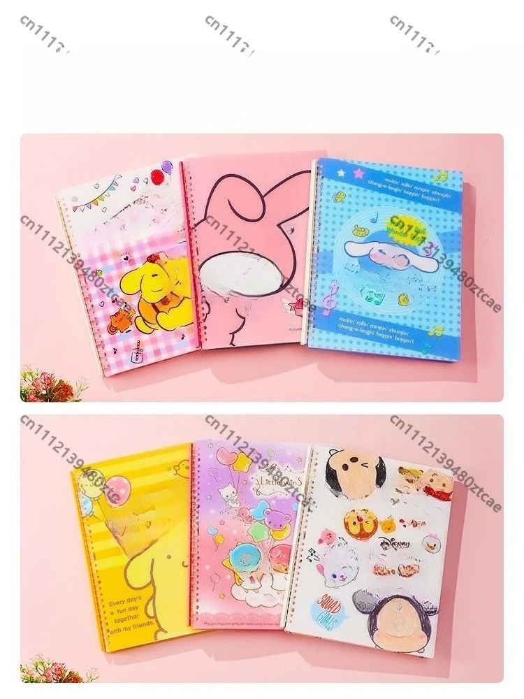 Cartoon 4 Page Expandable Music Score Folder Non Glare Piano Sheet Music Storage Holder Instrument Accessory