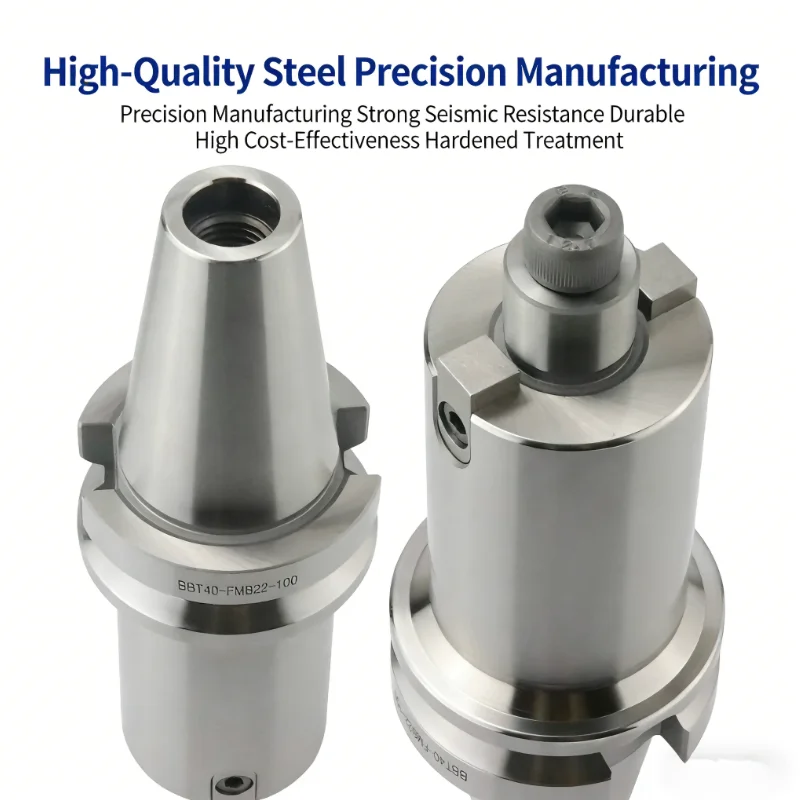 BBT30 BBT40 BT30FMB Tool Holder FMB22 FMB27 FMB32 Face Milling Cutter Tool Holder 45/60/100L CNC BAP400R EMR Cutter Bracket Tool