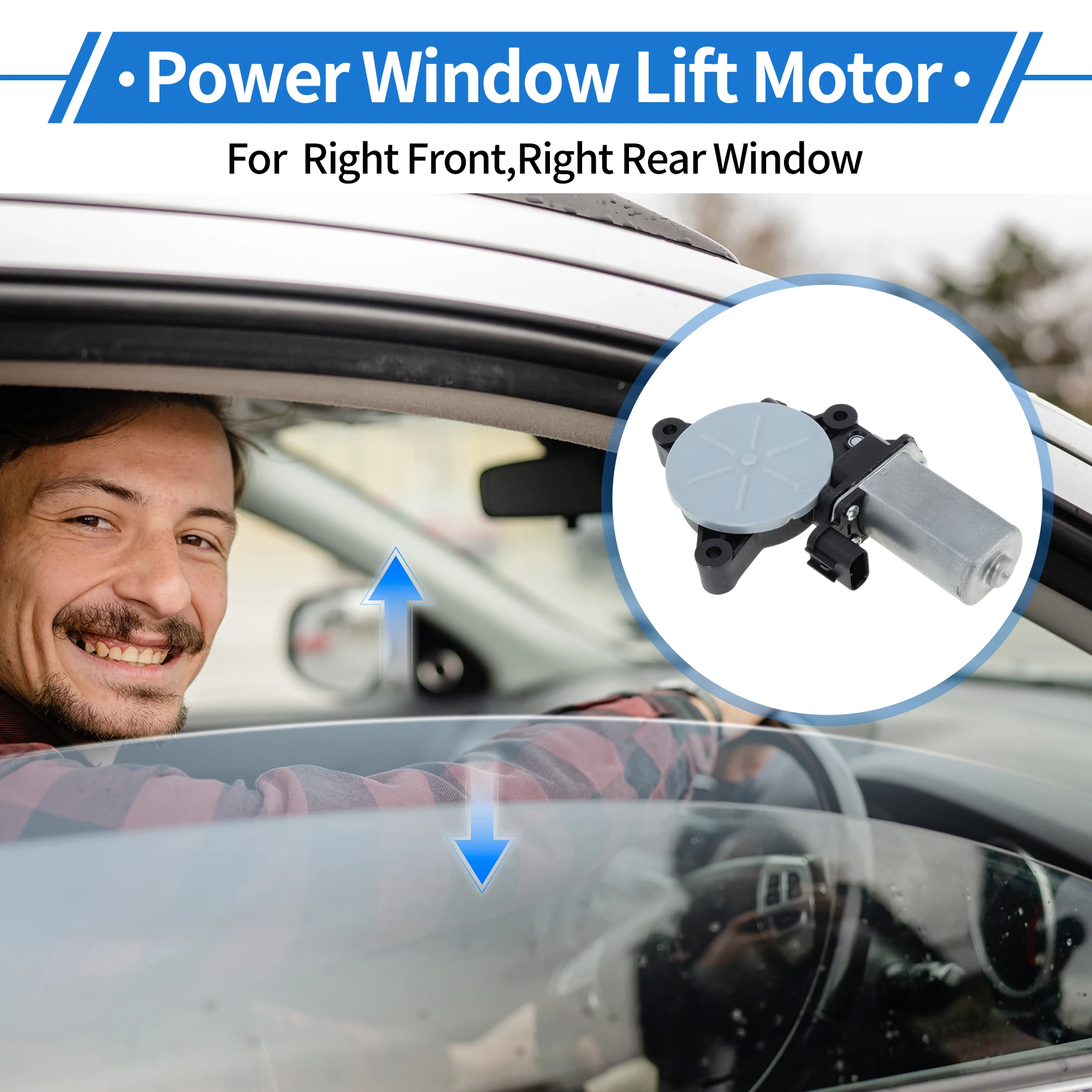 

UXCELL No 82460F8000 Двигатель подъема стеклоподъемника для Hyundai Tucson 1.6L L4 16-18