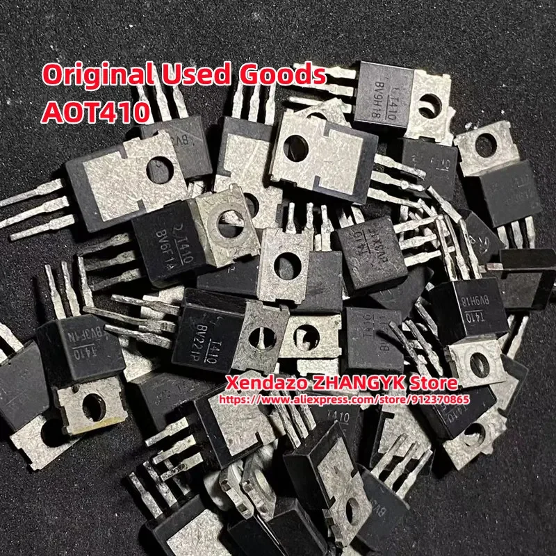 10pcs/lot Original AOT410 T410 100V 150A MOSFET TO-220