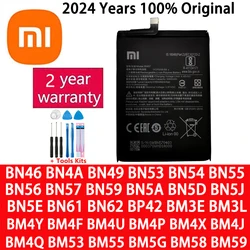 Original For Xiaomi Redmi Note A3 K30 K40 7 7A 8 8T 9 9T 9S 10 10T 10S 10X 11 11T 12 12T Lite POCO M2 F3 M3 X3 X4 X5 Pro Battery