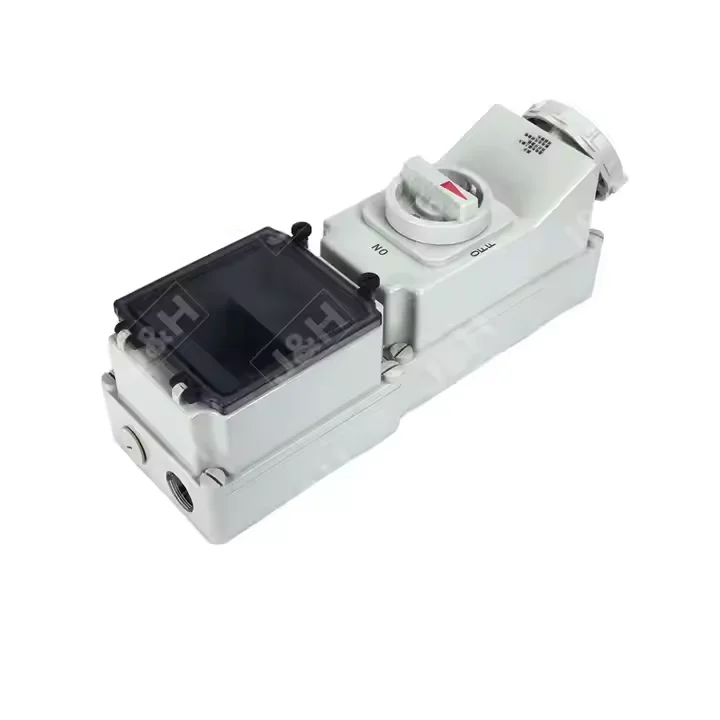 Europe Single Phase Interlock Socket with Switch 3P 4P 5P IP67/IP44 230V 400V Duo Interlock and Din Standard Install Din  Rail