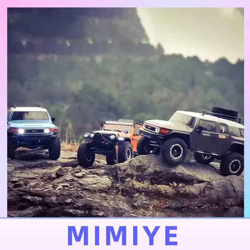 

1/10YK4103 FJ Cool Road Ze Professional RC Remote Control Climbing Vehicle with Differential Lock High and Low Range Door Bridge