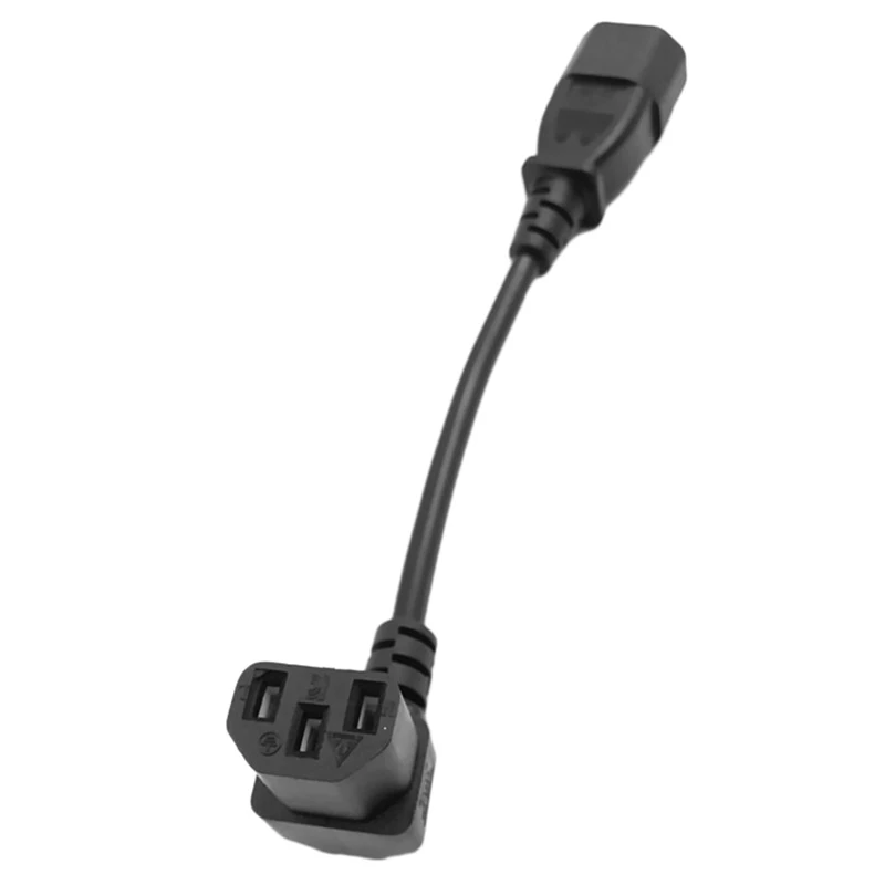 สายไฟต่อขยาย, C14 ถึง C13 ขาล่างข้อศอกประเภทชายกับหญิงสายไฟสําหรับหม้อหุงข้าว, กาต้มน้ําไฟฟ้า