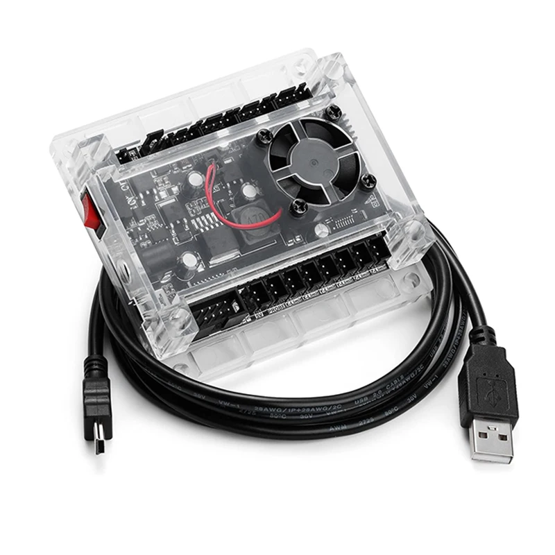 CNC Engraving Machine Control Board GRBL 1.1 USB Port 3-Axis Integrated Driver with Offline Controller for CNC 3018 Pro