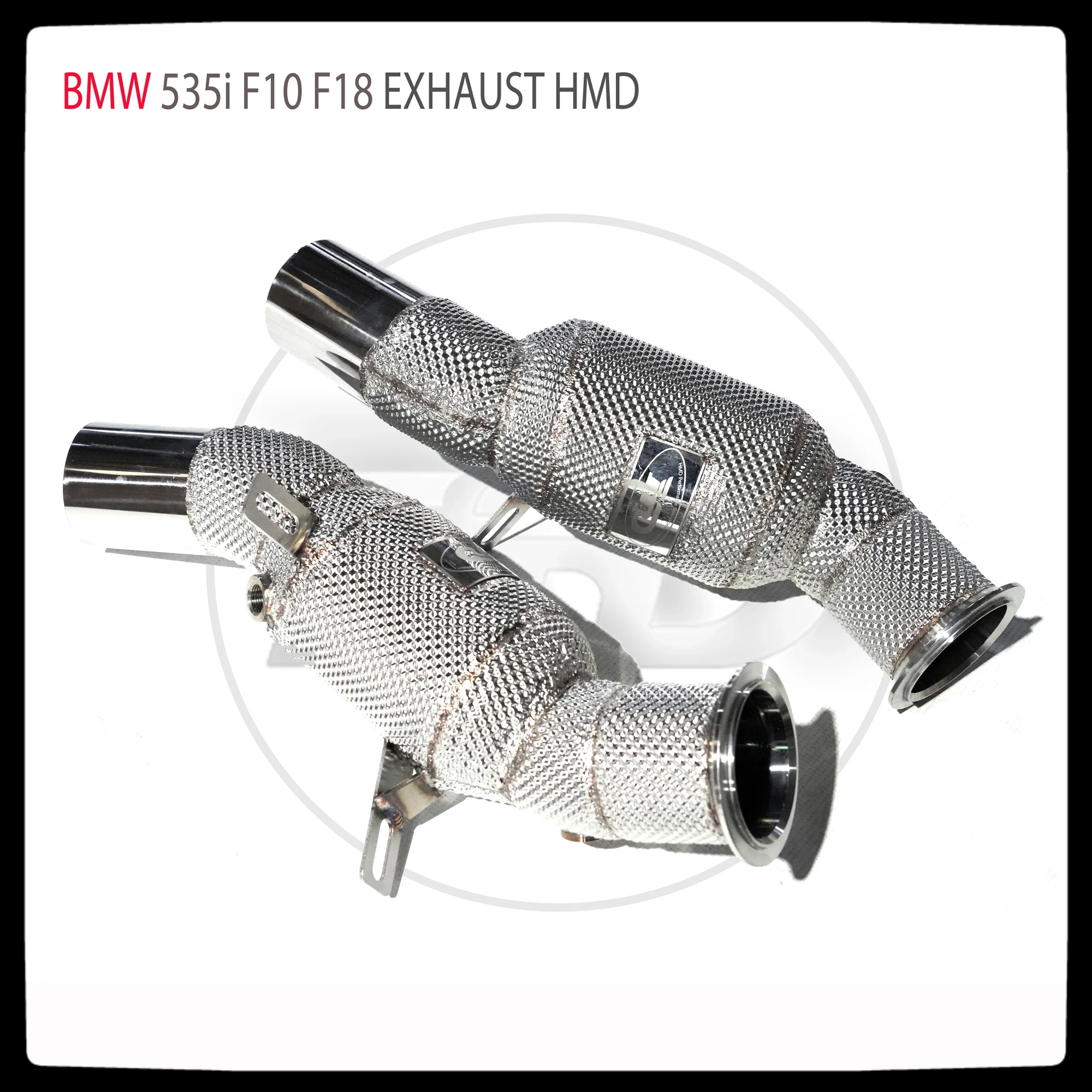 

HMD Exhaust Manifold Downpipe for BMW 535i F10 F18 Car Accessories With Catalytic Converter Header Without Cat Pipe