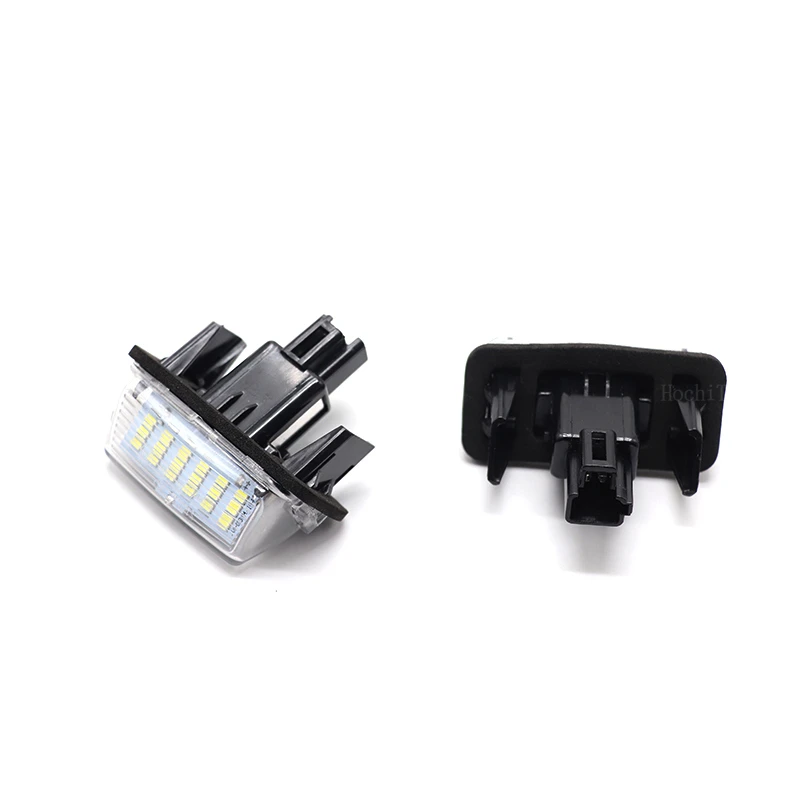 2Pcs DC12V LED License Number Plate Light Lamp LED White For Toyota Camry Avalon Auris E18 Vios Esquire EZ Noah Proace City SAI