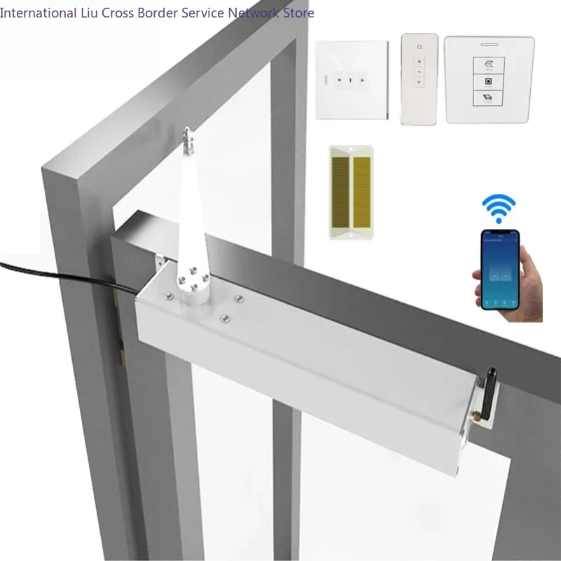 Smart Electric Window Opener AC220V WIFI for Casement Window  Close/Open Home RF remote control y rain sensor optional