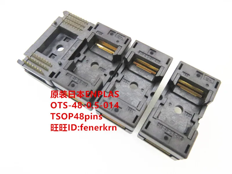 OTS-48-0.5-014 OTS-48-0.5-12 TSOP48 Ic Testzitplaats Testbank Test Socket Programmeren Seat