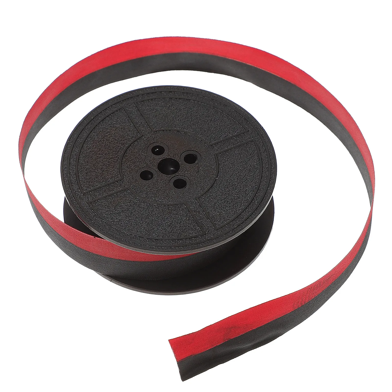 Typewriter Ribbon Universal Replacement Black Red Ink Ribbon for Office Home Use High-Strength Nylon Tape Base Strong Ink
