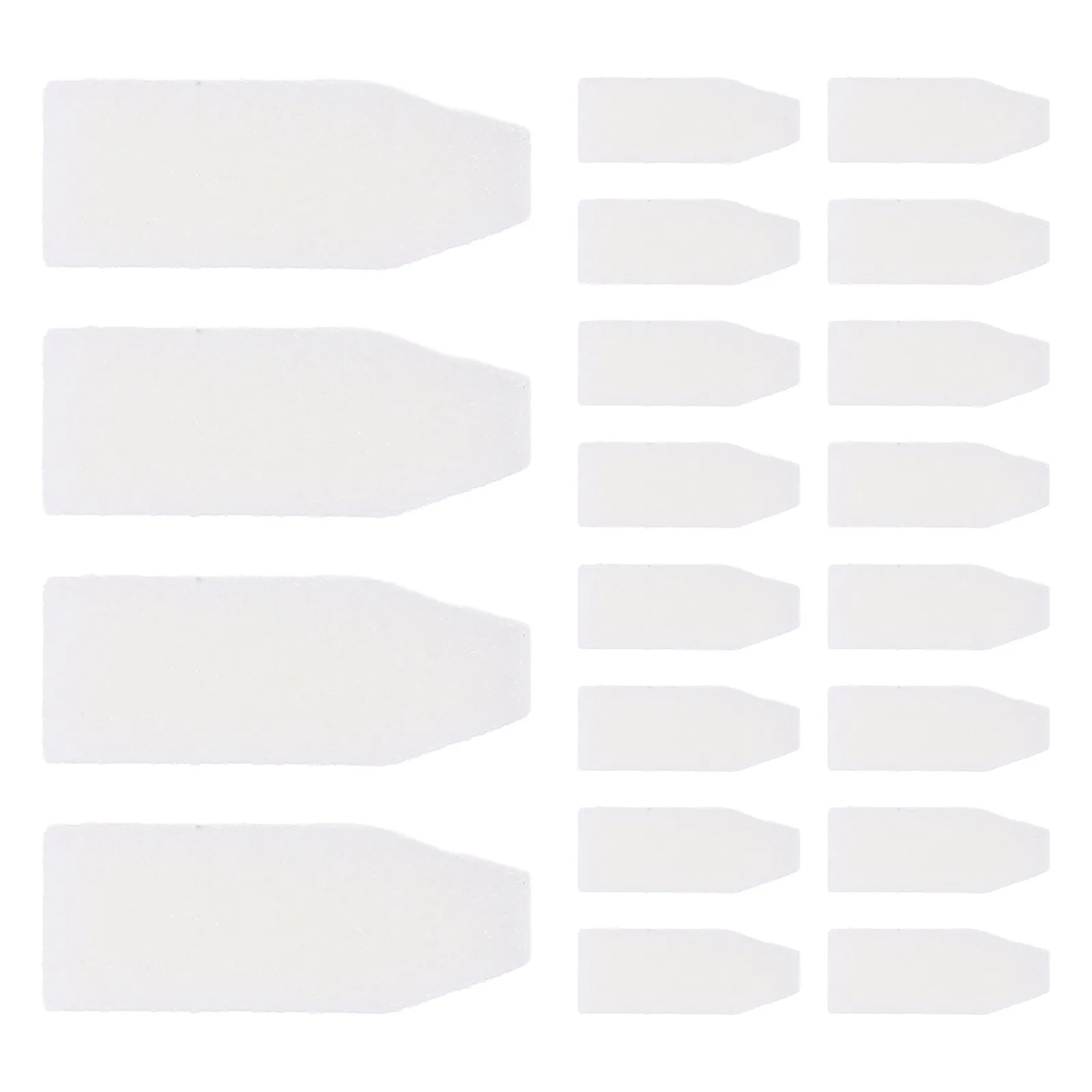 

20Pcs Fine Brush Nibs for Permanent Paint Markers 8Mm Replacement Tips for Drawing Writing Crafts Refillable White