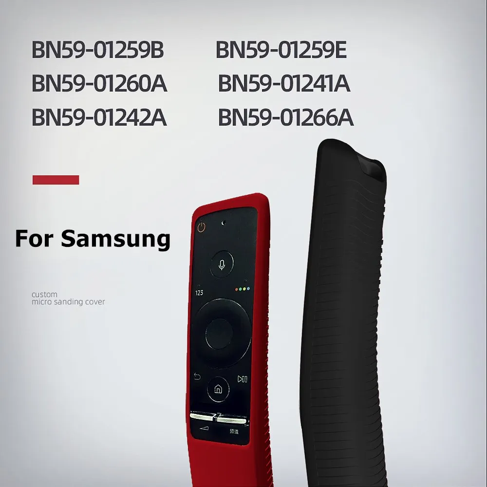 Luminous Silicone Remote Control Cover for Samsung TV BN59 Anti-slip Anti-fall Remote Control Cover Holder Box Protective Case