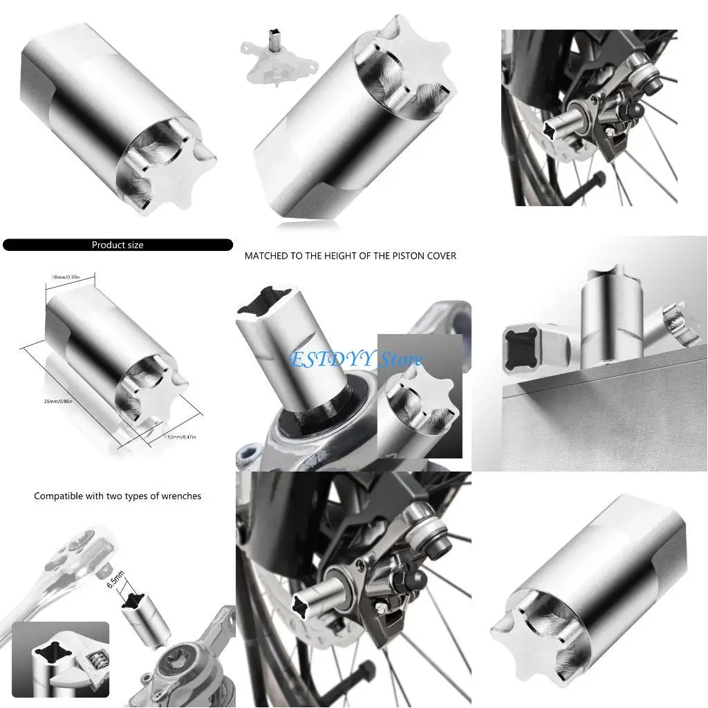 

G6DE Durability alloying Steel Brake Maintenance Tool Design For Hydraulic Disc Brake Servicing And Overhauling