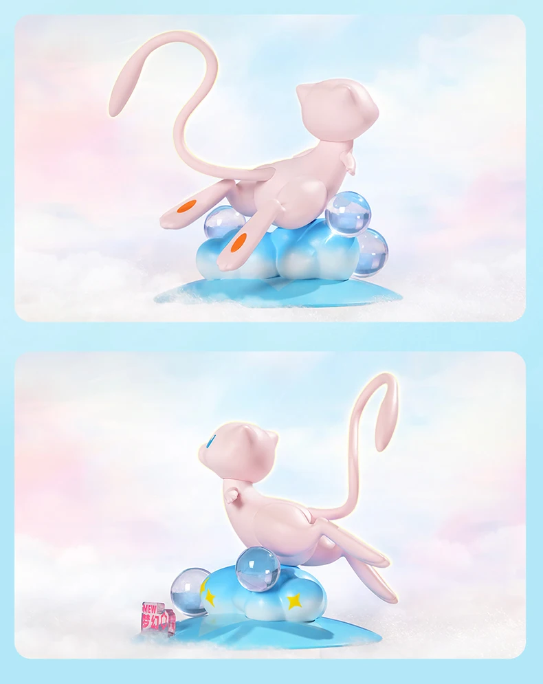 FUNISM Original Pokemon-Figuren, Pikachu, Mewtwo, Mew, Figurine, Gardevoir, Sylveon, Haunter, Anime-Modell, Taschenmonster, Spielzeug, Geburtstagsgeschenk – Detail 5
