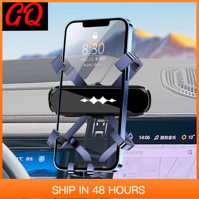 

New Car Phone Holder For BYD Equation Leopard 8 2025 2024 Dashboard Mount Cell Phone Holder Wireless Charger Mobile Phone Stand