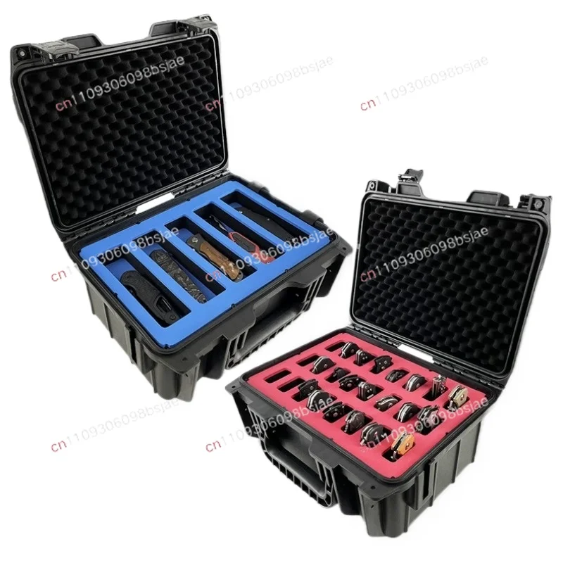 Collection Box Edc Portable Folding Knife Storage Box Butterfly Swiss Flail Knife 24 36 32 20 slots Outdoor Toolbox waterproof