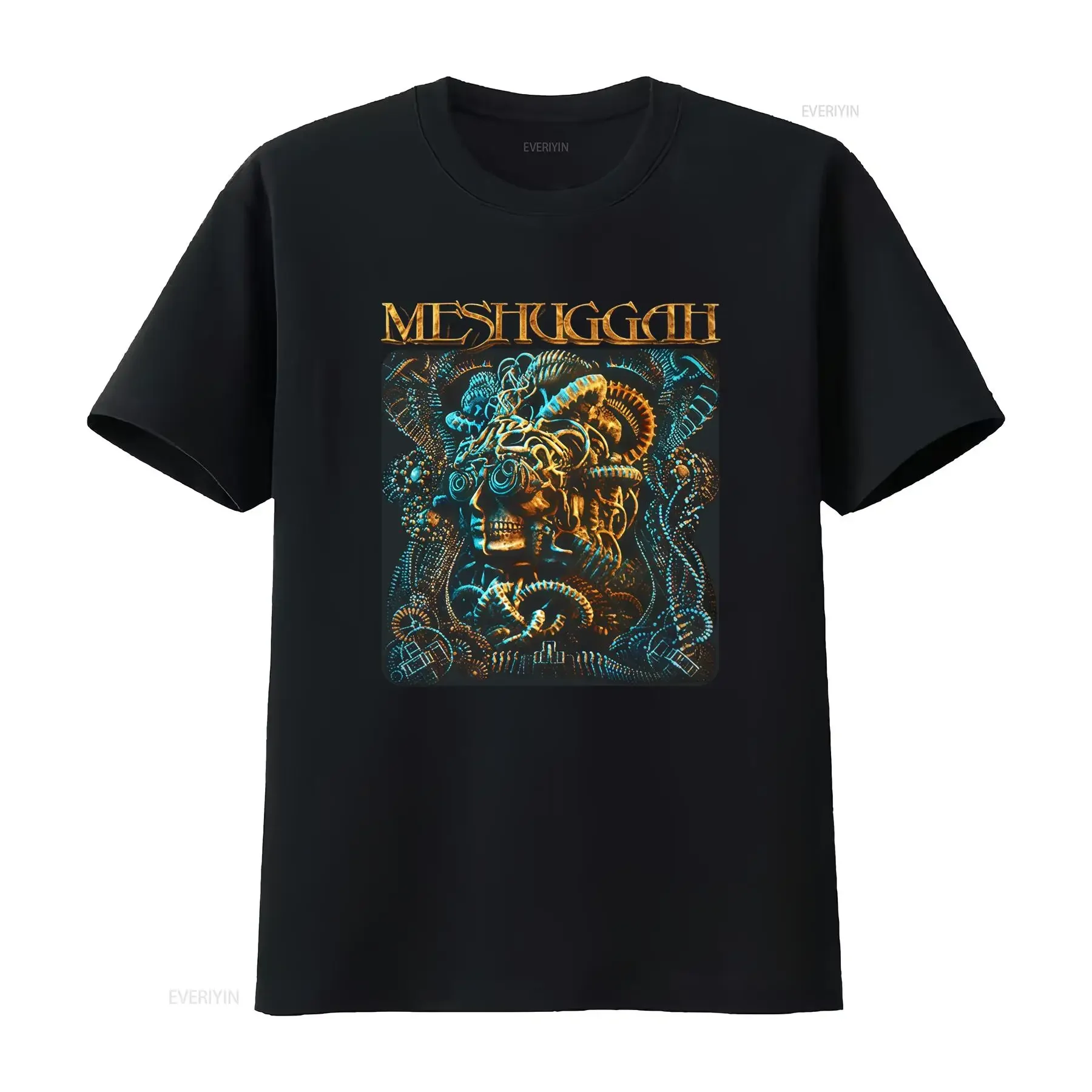 Meshuggah Swedish Music Retro Art Logo T Shirt Available in Size S 5XL vintage Washed Soft designer clothes streetwear
