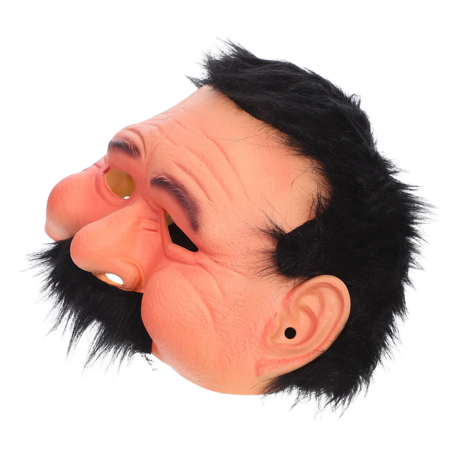 Old Realistic Latex Half Face Comfortable Fit Halloween Scary Cosplay Party Masquerade Costume Mask Funny Party Masks