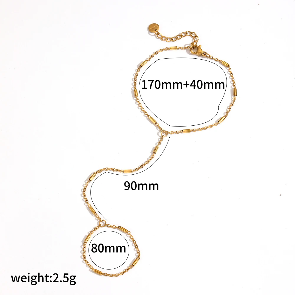 Edelstahl-Zirkon-Blumen-Armband- und Halsketten-Set, wasserdicht, modisches 5-Blütenblatt-Design, Schmuckgeschenk für Frauen – Detail 10