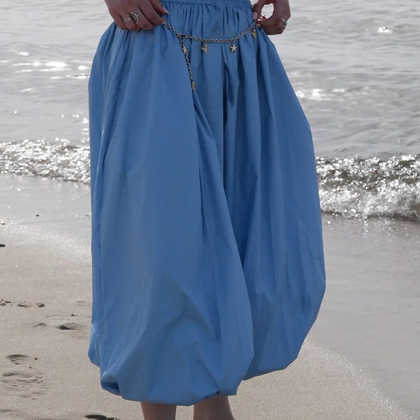 2025 outono e inverno novos pés amarrados calças de perna larga bloomers calças harlan femininas europa os estados unidos