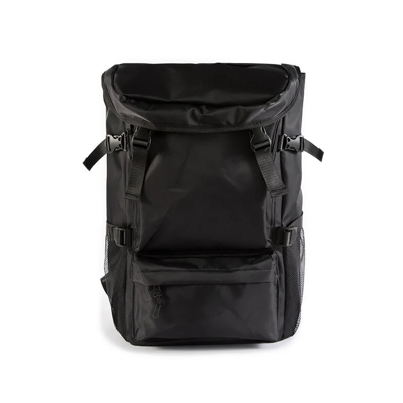 Streetwear Black Nylon Men Backpack Large Capacity School Laptop Men‘s Backpack Outdoor Travel Sport Hiking Backpacks for Men