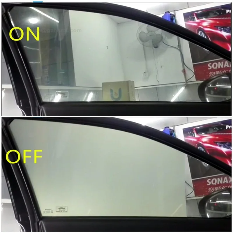 electrochromic switchable smart tint  film for car