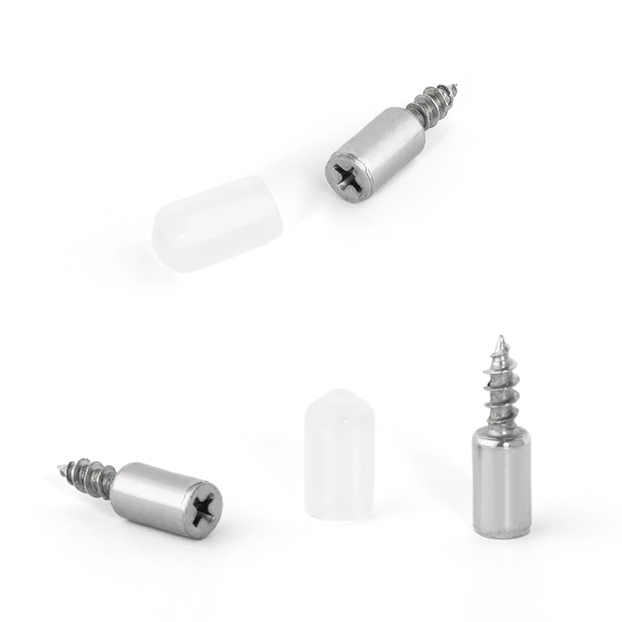 20 قطعة معدن الحديد الذاتي التنصت المسمار الرف أوتاد الرف دعم دبوس ل خزانة أثاث خزانة العائمة رفوف خشبية وزجاجية #4