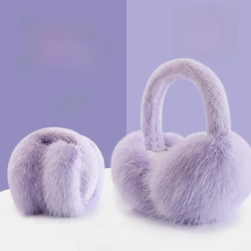 warm-faux-fur-ear-muffs-stackable-winter-cycling-ear-protectors-monet-purple-brand-josen-lighting-ear-covers-for-riding