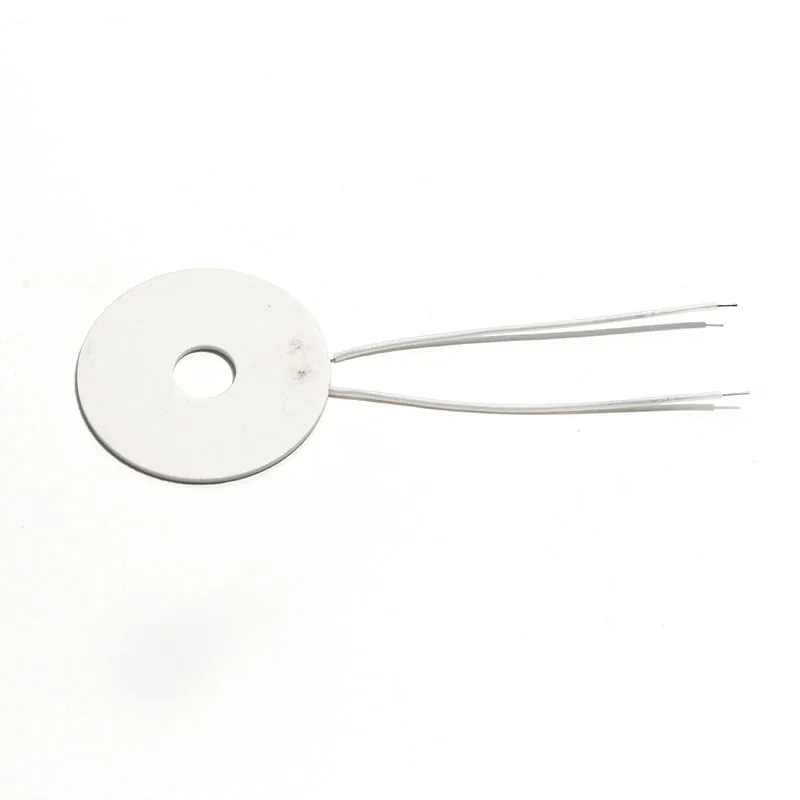 Φ38-16mm/Φ38-18mm MCH الحلقي ارتفاع درجة الحرارة سخان من السيراميك الألومينا لوحة التدفئة الكهربائية 3.7 فولت/5 فولت/12V110W 24V95W 2-3 أوم