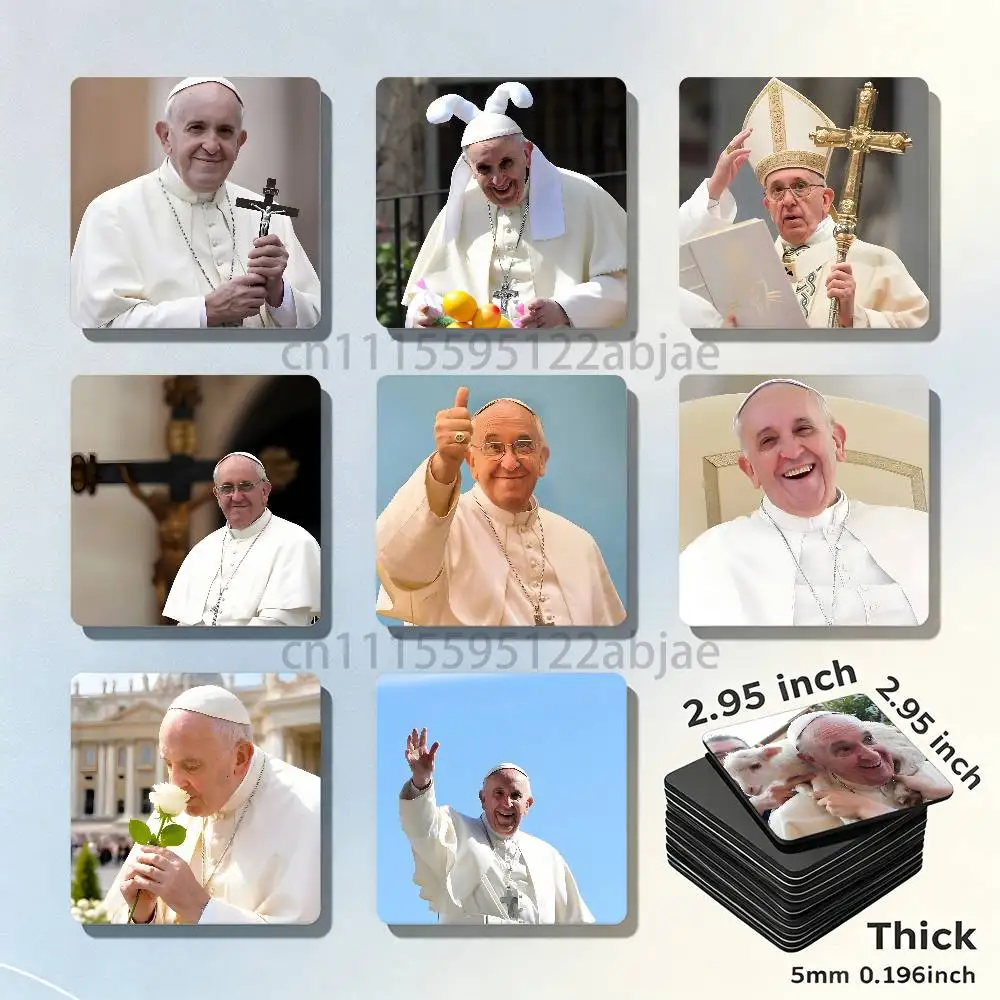 V-Vatican pope francis Magnet Refrigerator Fridge Sticker for Home Decor DIY Wall Decor