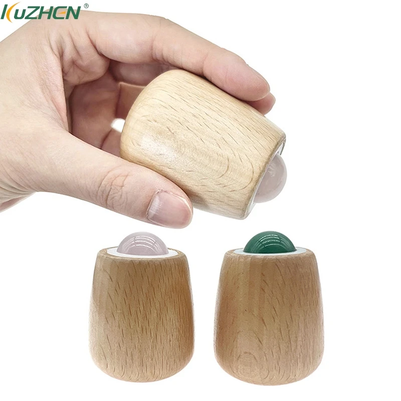 

1pcs Natural Rose Quartz Jade Aventurine Roller Gua Sha Set Facial Body Massager Roller Jade Stone Massage Set Face Lifting