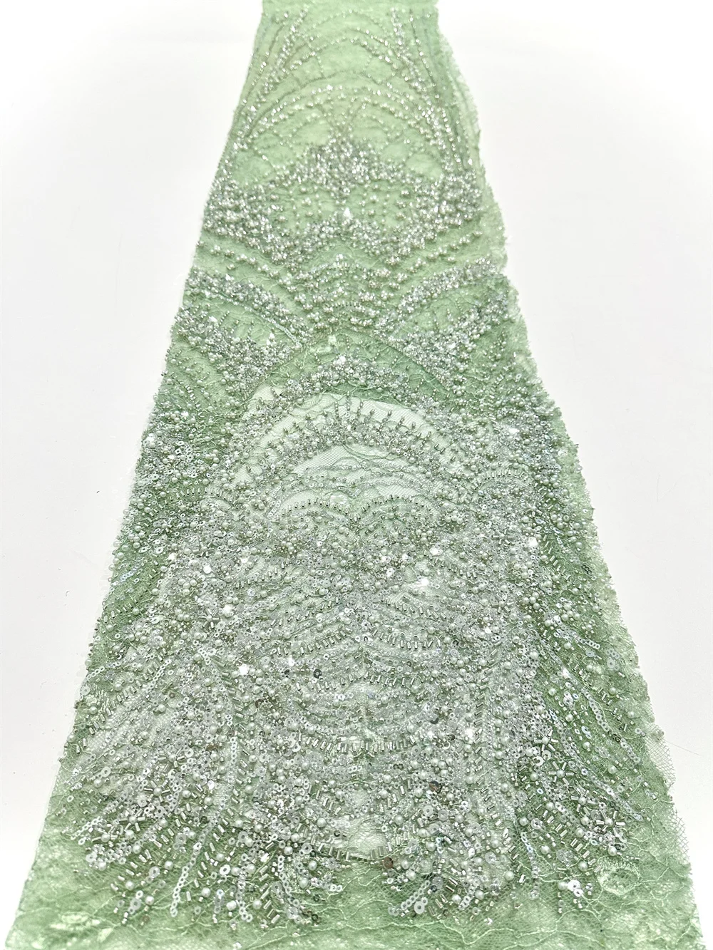 5 ياردة مطرز أقمشة الدانتيل الفرنسية تول التطريز الدانتيل عالية الجودة الأفريقي الترتر الخرز النسيج للنساء فساتين الزفاف