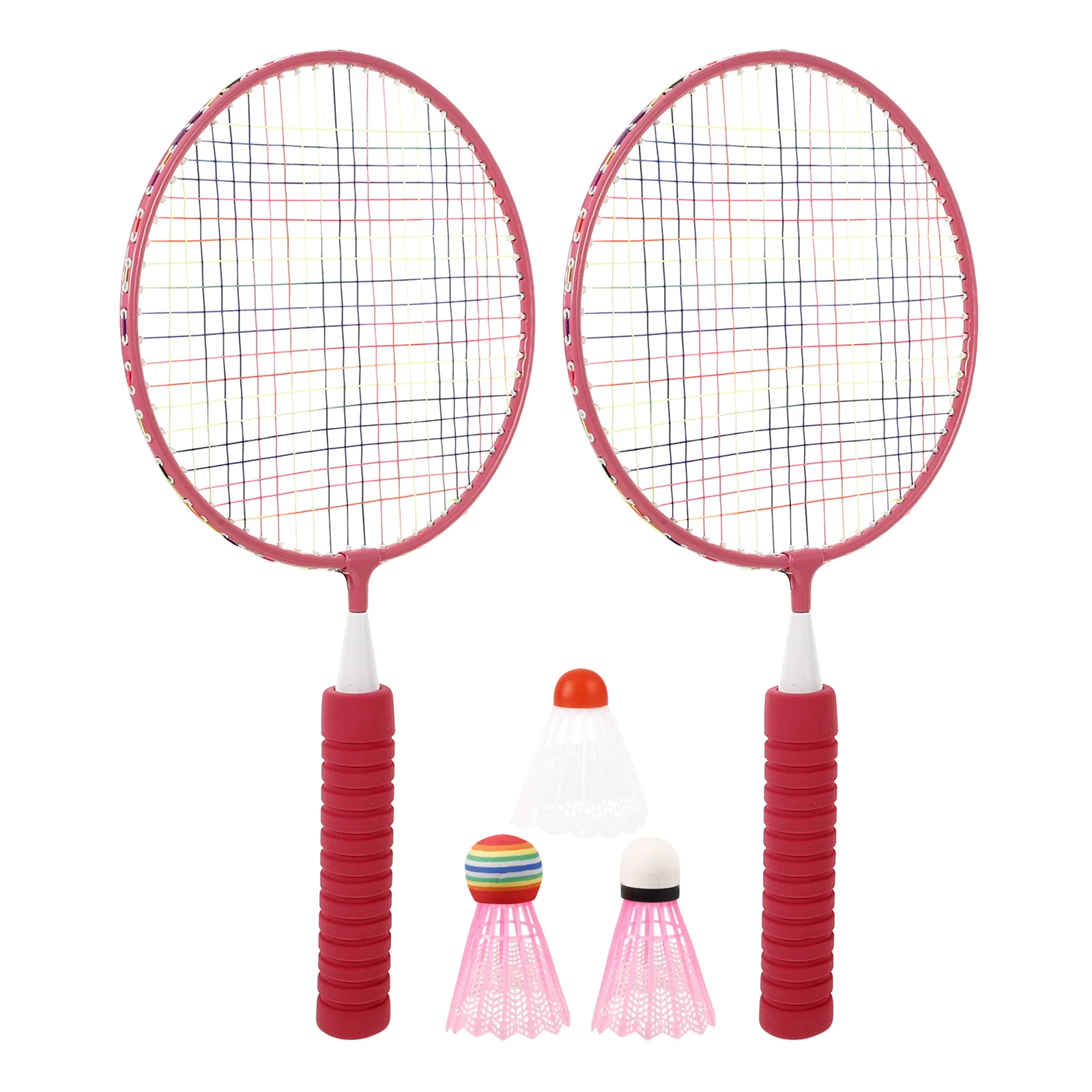 

1Set Badminton Rackets Set Fun Interactive Playtime Enhance Physical Activity for All Ages Kids Badminton Rackets