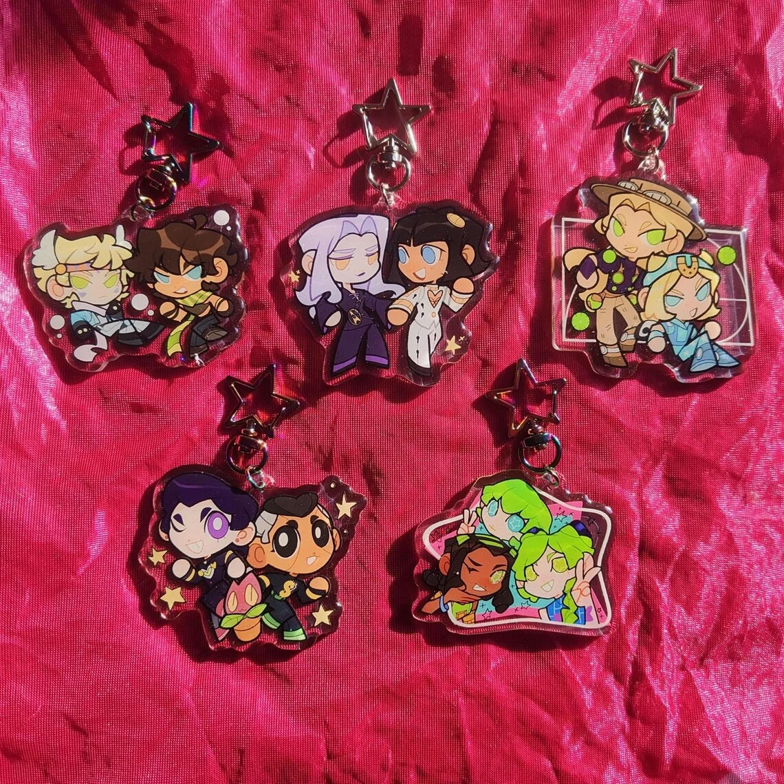 Porte-clés sur le thème de l'inspiration et cadeaux de personnages d'anime pour hommes des équipes d'exploration familiale