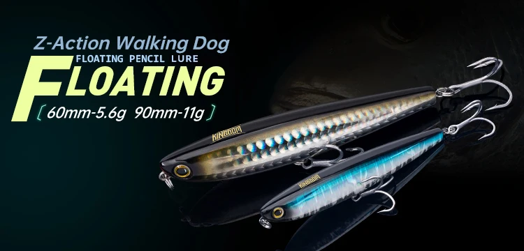 Kingdom Sinking Schwimmender Bleistift-Angelköder, 11 g, 13 g, 30 g, 40 g, harte künstliche Köder, Salzwasser-Seebarsch, Stickbait, harte Wobbler – Detail 5