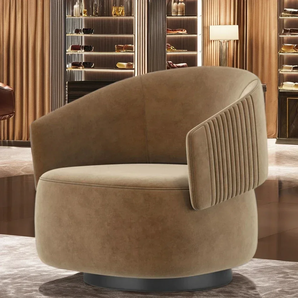 

Новое поступление, современная скандинавская мебель для гостиной, роскошный клубный диван, кресло, кресло, широкая бочка, бархатные стулья для отдыха