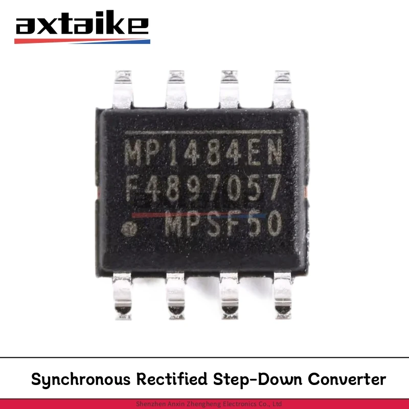 

10PCS MP1484 MP1484EN MP1484EN-LF-Z SOP-8 SMD IC 3A 18V 340KHz DC-DC Synchronous Rectified Step-Down Converter