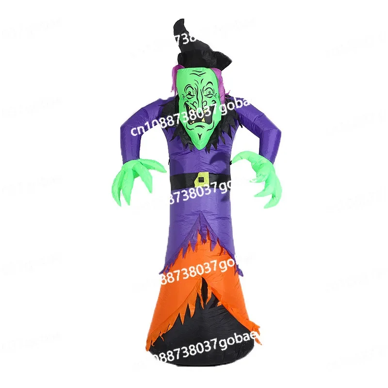 Halloween Air Model Ghost Festival Inflatable Air Model 8FT Wizard Witch Air Model