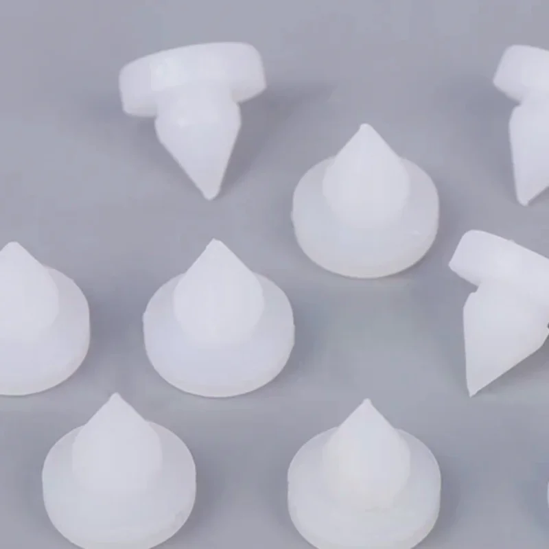 New 10PCS Brake Clutch Pedal Stopper Pad White 46505SA5000 For Accord Civic Crosstour CR-V Insight For Acura Integra MDX TSX