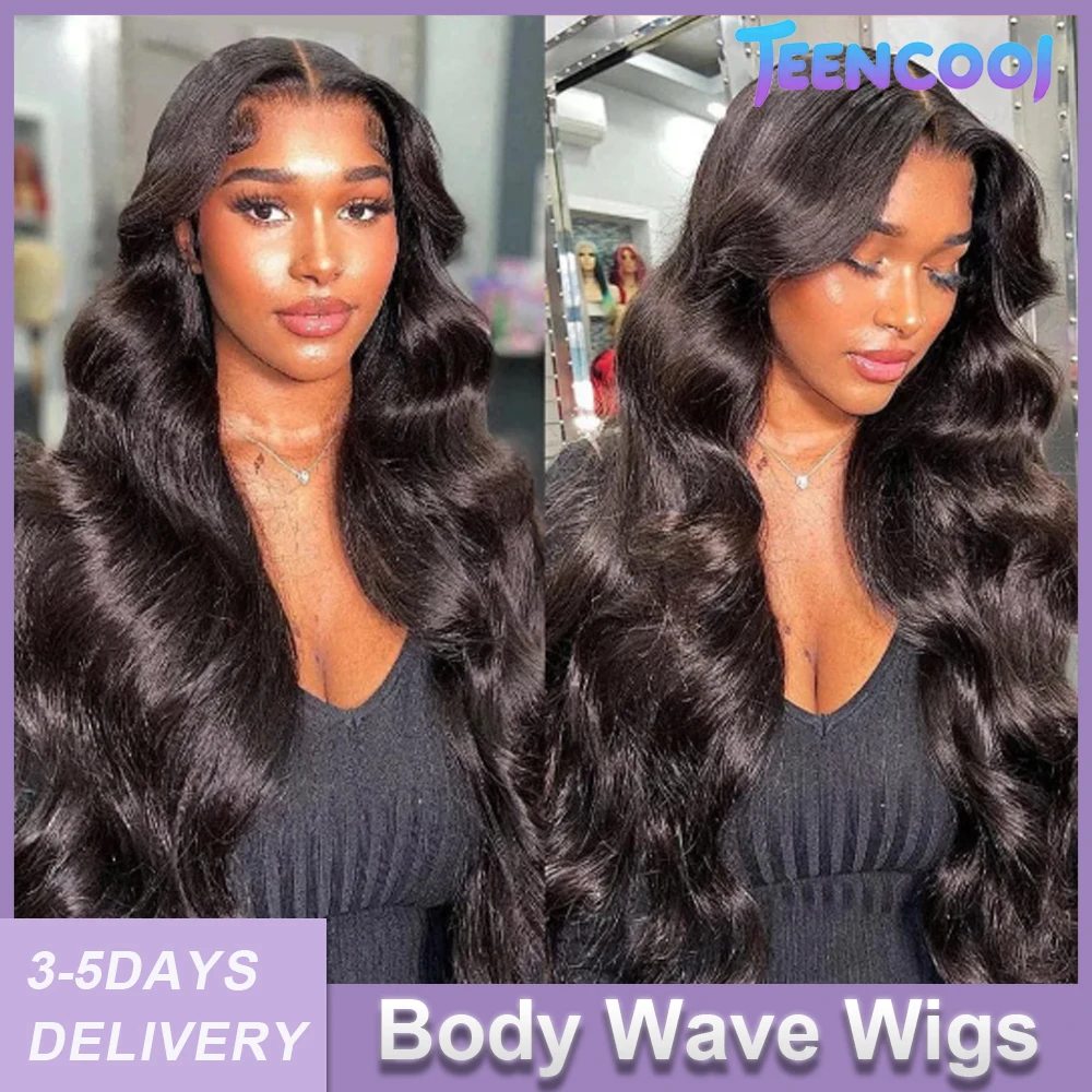

Парик из натуральных волос Body Wave 13x6 HD с прозрачной кружевной основой, 200% плотность, 13x4 фронтальный парик из натуральных волос с предварительно выщипанной линией роста волос