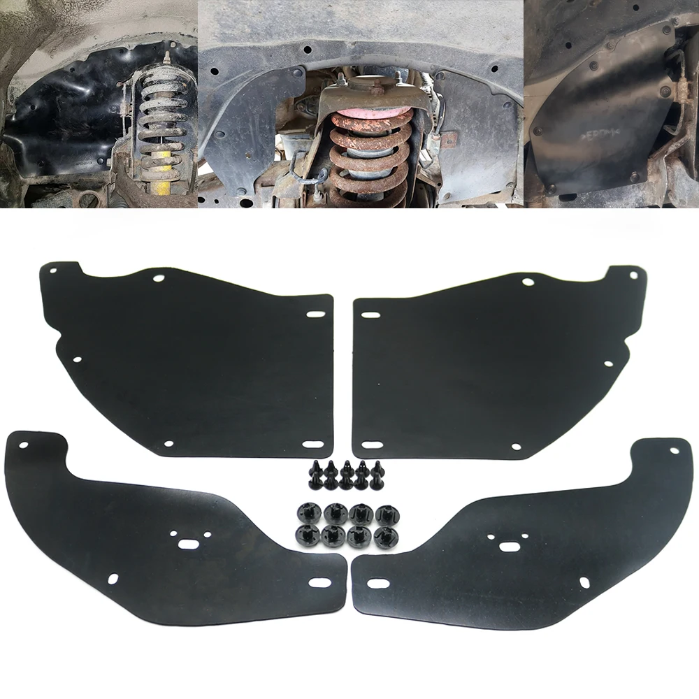 

Front Wheel Linner Splash Shield Mudguard For Mitsubishi L200 Triton IV 06-15 Nativa Montero Sport 08-15 Challenger KG4W 09-15