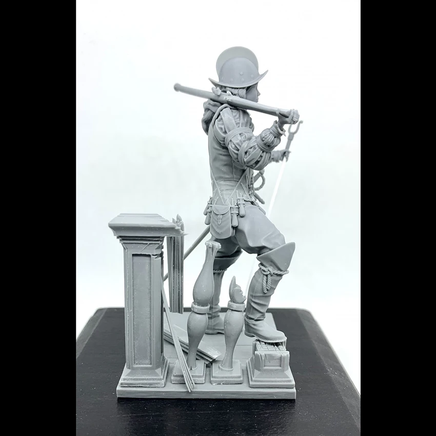 Resin soldier   1/18 90MM ANCIENT FANTASY WOMAN STAND  Model Unassambled Unpainted  Figure Building Kit