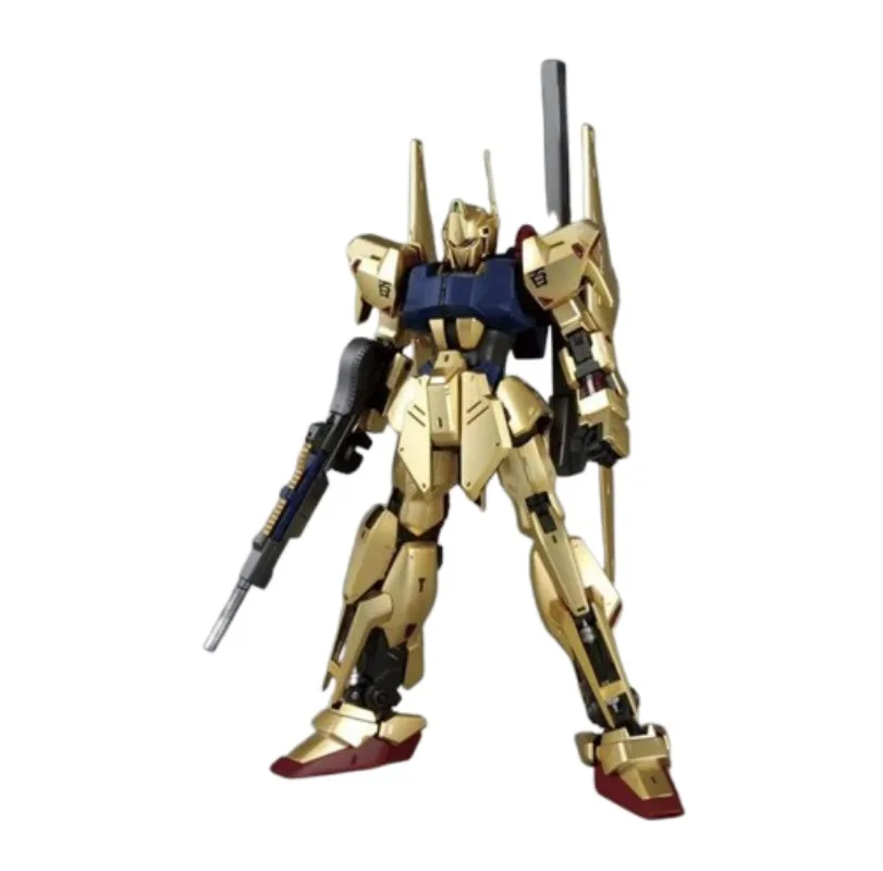 Bandai Original MG 1/100 MSN-00100 Hyaku-Shiki Ver 2.0 Gold Coating Gundam Model Kit