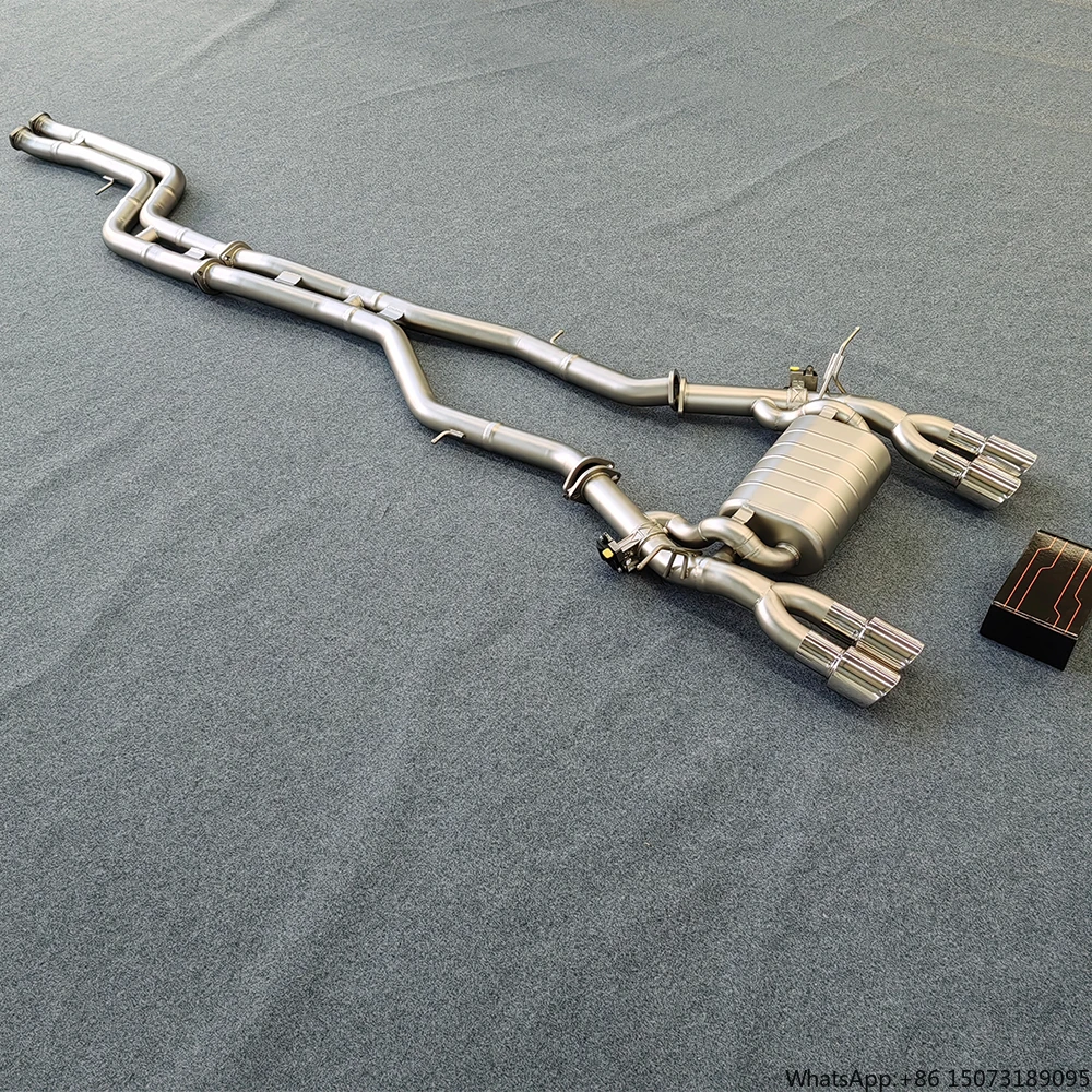 

Выхлопная система Valvetronic Catback для M3 M4 F80 F82 3.0T 2014-2019, из нержавеющей стали, с глушителем