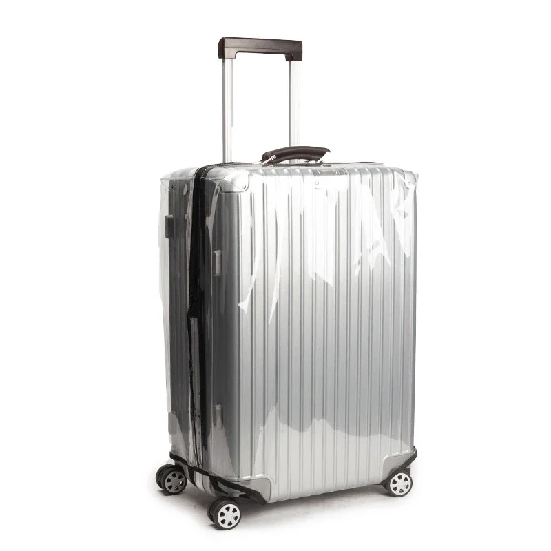 Universal Clear Cover with Zipper Suitcase Protector Usual Luggage Cover 22