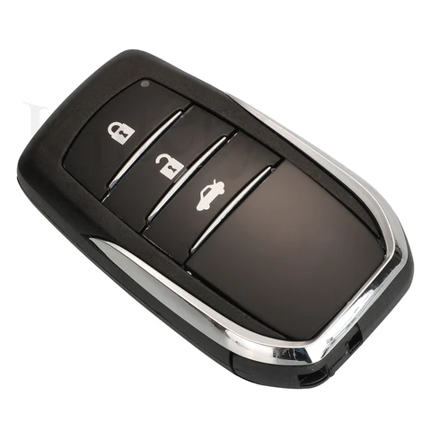 Kutery 2/3/4 кнопки дистанционного ключа Fob оболочка для Toyota Fortuner Prado Camry Rav4 Highlander Crown Smart Keyless Case Корпус toy40