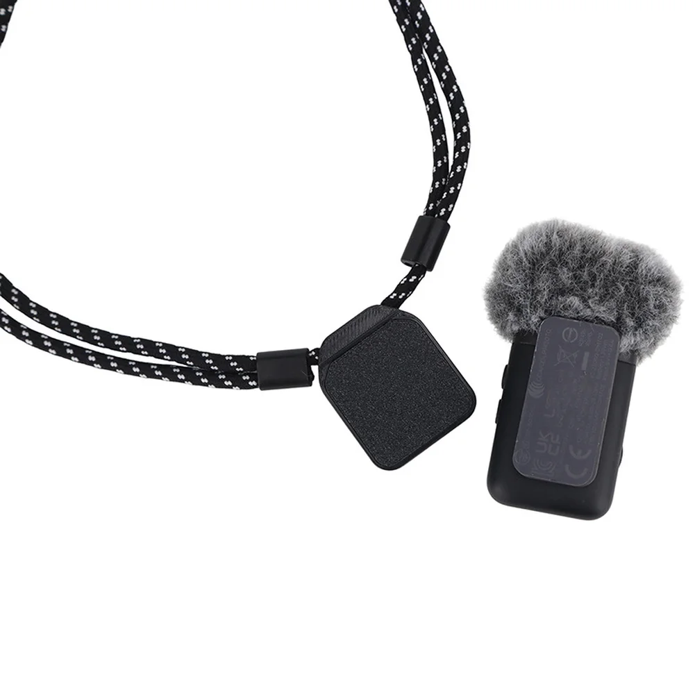 Magnetic Neck Strap For DJI Mic  2 Length-adjustable Portable Anti-Lost Neck Lanyard Mic Holder Microphone Replace Accessories