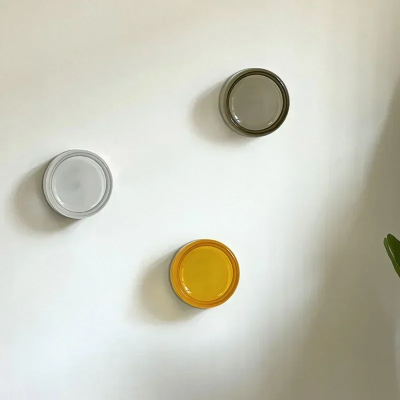 

Nordic LED Wall Lamp Smoke Grey Amber Light for Bedroom Study Bedside Living Room Indoor Home Decoration Fixture